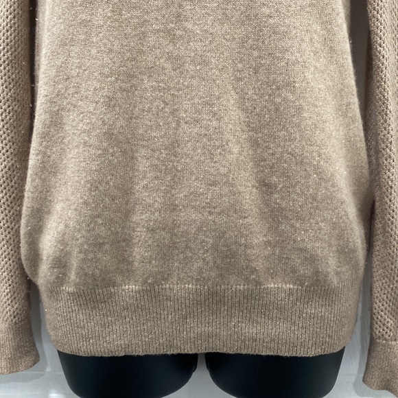 J Crew Puff Sleeve Cashmere Sweater - Picture 3 of 11